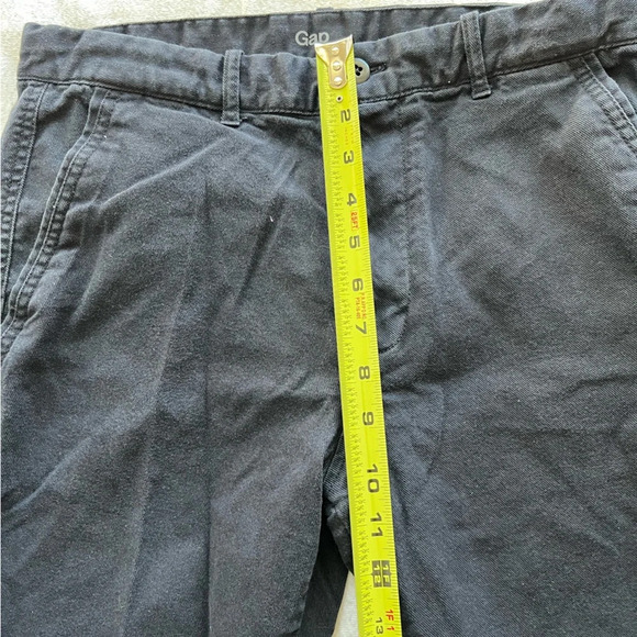 Gap Comfy Twill Woven Gathered Ankle Pants Ink Black Ink Size 30 - Picture 3 of 8